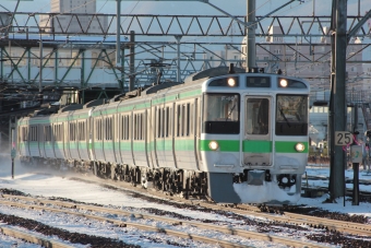 JR北海道 クハ721形 クハ721-10 鉄道フォト・写真 by mr.golfさん ：2018年12月10日14時ごろ