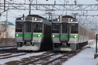 JR北海道 クハ721形 クハ721-14 鉄道フォト・写真 by mr.golfさん ：2018年12月20日13時ごろ