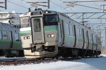 JR北海道 クハ733形 クハ733-104 鉄道フォト・写真 by mr.golfさん ：2019年01月10日11時ごろ