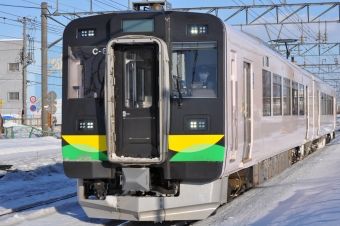 JR北海道 Ｃ－8 クハH100 鉄道フォト・写真 by mr.golfさん ：2024年01月30日14時ごろ