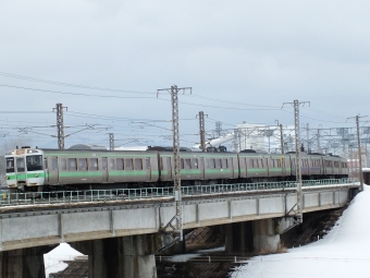 JR北海道 快速エアポート 鉄道フォト・写真 by mr.golfさん ：2024年03月18日14時ごろ