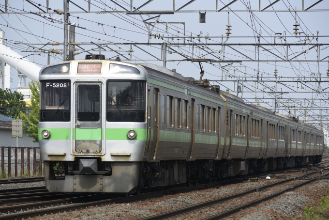 鉄道フォト・写真：JR北海道721系電車  特別快速エアポート クハ721-5202 苗穂ストレート 鉄道フォト・写真 by mr.golfさん - 撮影日 2024/07/16 14:30