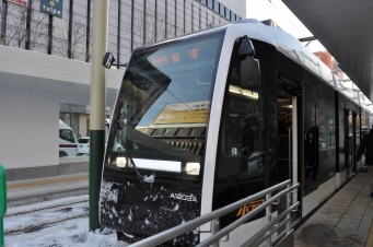 札幌市交通局A1200形電車 鉄道フォト・写真 by koreanrailfanさん すすきの停留場：2015年12月27日13時ごろ