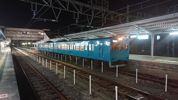 鉄道フォト・写真：JR西日本 国鉄113系電車 クモハ113-2060 紀伊田辺駅 鉄道フォト・写真 by SATOさん - 撮影日 2019/03/25 20:05