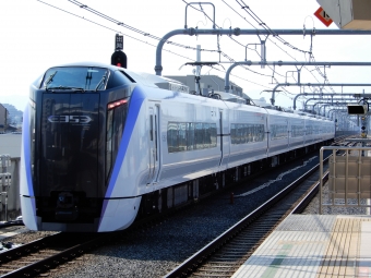 JR東日本E353系電車 鉄道フォト・写真 by Ome  Rapidさん 国立駅：2019年03月15日13時ごろ