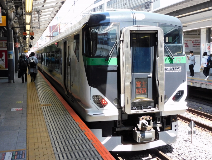 JR東日本E257系電車 鉄道フォト・写真 by Ome  Rapidさん 新宿駅 (JR)：2022年04月30日11時ごろ
