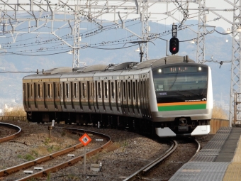JR東日本E233系電車 鉄道フォト・写真 by Ome  Rapidさん 根府川駅：2019年12月29日08時ごろ