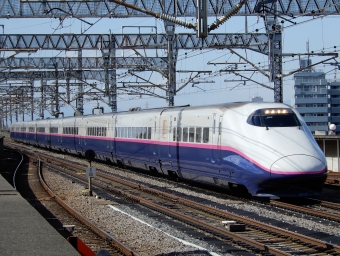 JR東日本 E2系新幹線電車 鉄道フォト・写真 by Ome  Rapidさん 熊谷駅 (JR)：2020年02月23日12時ごろ
