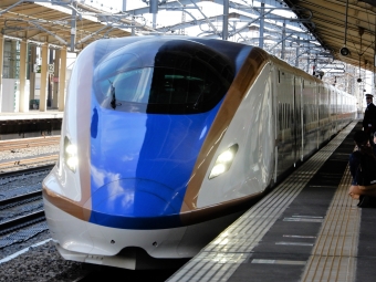 JR東日本 E7・W7系新幹線電車 鉄道フォト・写真 by Ome  Rapidさん 熊谷駅 (JR)：2020年02月23日12時ごろ