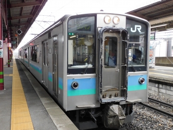 JR東日本E127系電車 鉄道フォト・写真 by Ome  Rapidさん 塩尻駅：2021年03月13日13時ごろ