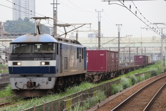 JR貨物 EF210形 EF210-127 鉄道フォト・写真 by masakiさん 生麦駅：2019年07月20日10時ごろ