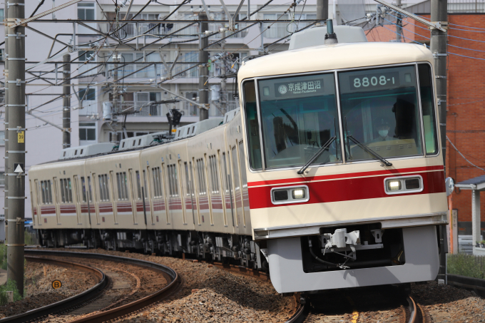 新京成電鉄 新京成8800形電車 8808-1 常盤平駅 鉄道フォト・写真 by