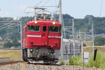 JR東日本 ED75 758 鉄道フォト・写真 by ドン・マーシーさん 平泉駅：2012年06月30日12時ごろ