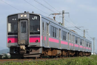 JR東日本 クモハ701形 クモハ701-7 鉄道フォト・写真 by Yokochanさん 油川駅：2015年08月19日08時ごろ
