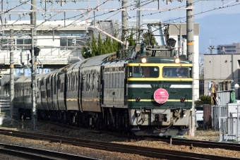 JR西日本 トワイライトエクスプレス(特急) EF81 44 鉄道フォト・写真 by kaz787さん 摂津富田駅：2015年01月31日13時ごろ