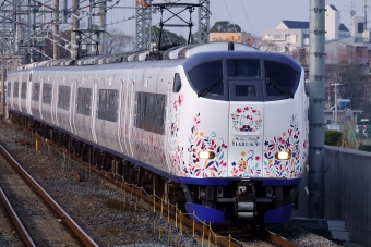 JR西日本281系電車 鉄道フォト・写真 by kaz787さん ＪＲ総持寺駅：2019年02月16日08時ごろ