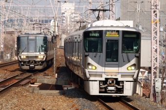 JR西日本 クモハ225形 クモハ225-6006 鉄道フォト・写真 by kaz787さん 塚本駅：2019年02月16日09時ごろ