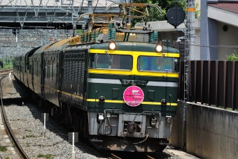 JR西日本 トワイライトエクスプレス(特急) EF81 43 鉄道フォト・写真 by kaz787さん 島本駅：2014年07月28日12時ごろ