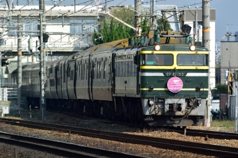 JR西日本 トワイライトエクスプレス(特急) EF81 103 鉄道フォト・写真 by kaz787さん 摂津富田駅：2014年11月07日12時ごろ