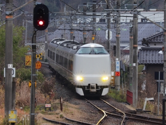 JR西日本 鉄道フォト・写真 by hd乗りさん 梁瀬駅：2019年01月16日15時ごろ