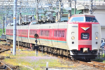 JR西日本 ゆったりやくも クハ381 鉄道フォト・写真 by Cherry blossomsさん 米子駅：2019年05月05日00時ごろ