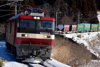 JR貨物 EH500形 EH500-6 鉄道フォト・写真 by hirohiro77さん 釜谷駅：2016年01月25日09時ごろ
