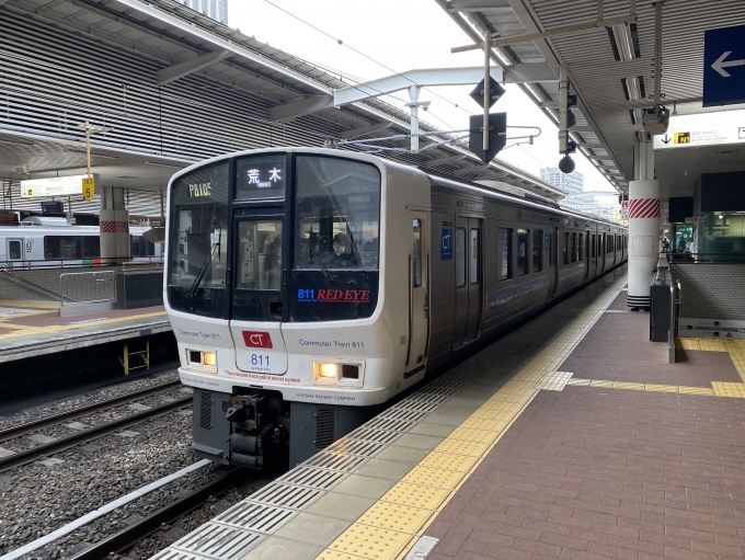 JR九州 クハ810形 クハ810-7605 鉄道フォト・写真 by SM-CaRDesさん 博多駅 (JR)：2021年07月22日18時ごろ