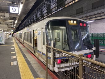 JR西日本 クハ221形 クハ221-14 鉄道フォト・写真 by SM-CaRDesさん 京都駅 (JR)：2022年09月21日22時ごろ