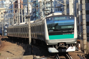 JR東日本E233系電車 クハE233形(Tc) クハE232-7034 鉄道フォト・写真 by Nichikaさん 恵比寿駅 (JR)：2021年01月21日09時ごろ