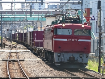 JR東日本 国鉄EF81形電気機関車 EF81 78 鉄道フォト・写真 by shingenさん 北千住駅 (JR)：2010年06月17日11時ごろ