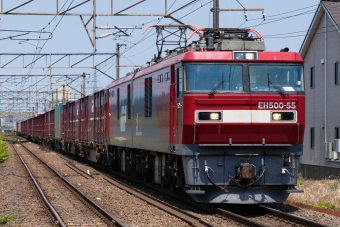 JR貨物 EH500形 EH500-55 鉄道フォト・写真 by shingenさん 名取駅 (JR)：2019年05月11日11時ごろ