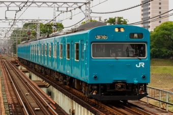 JR西日本 国鉄103系電車 鉄道フォト・写真 by shingenさん 浅香駅：2012年06月24日14時ごろ