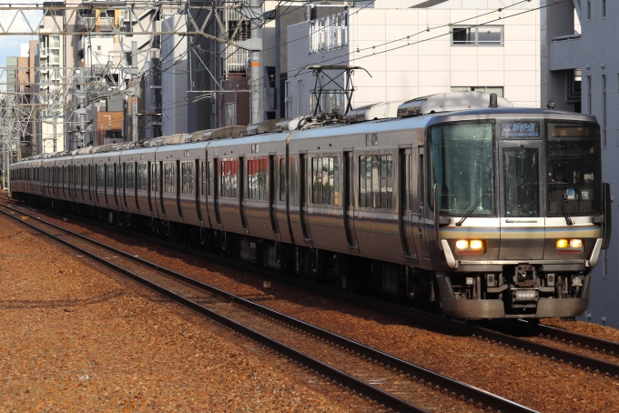 鉄道フォト・写真：JR西日本223系電車 クハ222-2017 さくら夙川駅 鉄道フォト・写真 by BOEING737MAX-8さん - 撮影日 2023/09/01 16:43