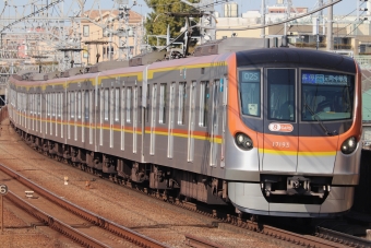 東京メトロ17180形(CT1) 17193 鉄道フォト・写真 by BOEING737MAX-8さん 多摩川駅：2023年02月20日13時ごろ