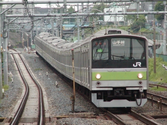 JR東日本 国鉄205系電車 鉄道フォト・写真 by よったんさん 駒込駅 (JR)：2002年05月11日15時ごろ