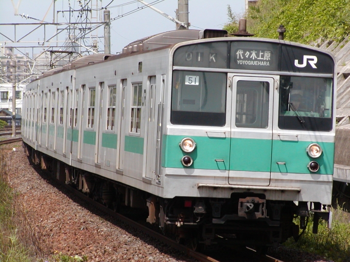 JR東日本 国鉄203系電車 新松戸駅 鉄道フォト・写真 by よったんさん