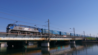 JR貨物 EF210形 TOYOTA LONGPASS EXPRESS EF210-164 鉄道フォト・写真 by pelugaさん 鶴見駅：2019年05月25日07時ごろ