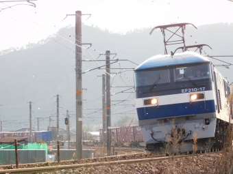 JR貨物 EF210形 EF210-17 鉄道フォト・写真 by N700S225さん 上郡駅 (JR)：2019年02月10日08時ごろ