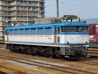 JR貨物EF81形電気機関車 EF81 455 鉄道フォト・写真 by キハ183kuroさん 延岡駅 (JR)：2021年03月17日15時ごろ