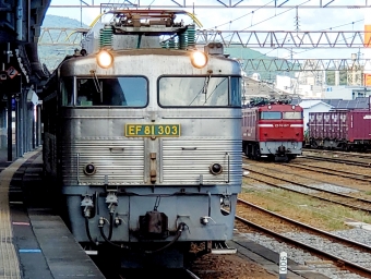 JR貨物 国鉄EF81形電気機関車 EF81 303 鉄道フォト・写真 by キハ183kuroさん 延岡駅 (JR)：2021年10月01日12時ごろ
