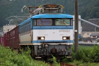 JR貨物EF81形電気機関車 EF81-452 鉄道フォト・写真 by キハ183kuroさん 延岡駅 (JR)：2019年08月24日12時ごろ