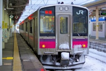 JR東日本 クハ700形 クハ700-6 鉄道フォト・写真 by ちっとろむさん 青森駅 (JR)：2014年02月24日07時ごろ