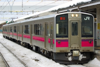 JR東日本 クハ700形 クハ700-101 鉄道フォト・写真 by ちっとろむさん 青森駅 (JR)：2014年02月24日12時ごろ