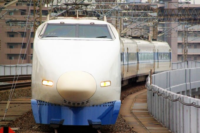 JR西日本 100系新幹線電車 こだま 121-5005 岡山駅 鉄道フォト・写真 