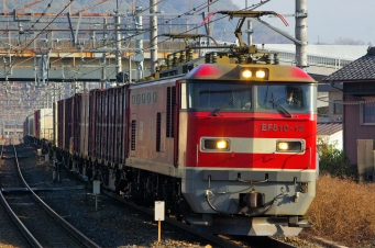 JR貨物 EF510形 EF510-12 鉄道フォト・写真 by ちっとろむさん 島本駅：2012年01月06日09時ごろ