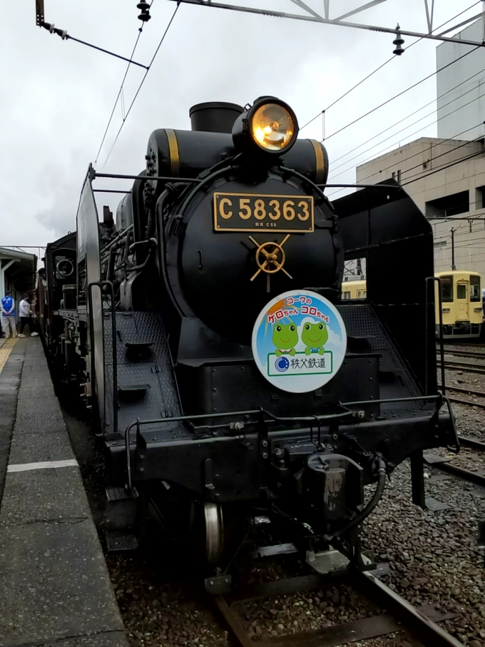 秩父鉄道 国鉄C58形蒸気機関車 パレオエクスプレス C58 363 寄居駅