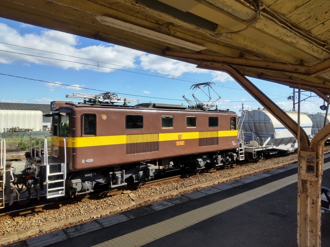 鉄道フォト・写真：三岐鉄道ED45形電気機関車 ED 451 保々駅 鉄道フォト・写真 by 岡ちゃんさん - 撮影日 2021/10/23 10:42