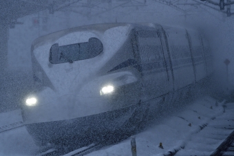 JR東海 N700S新幹線電車 鉄道フォト・写真 by 岡ちゃんさん 米原駅 (JR)：2021年12月26日00時ごろ