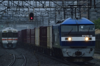 JR貨物 EF210形 EF210-15 鉄道フォト・写真 by 岡ちゃんさん 大高駅：2020年07月25日00時ごろ
