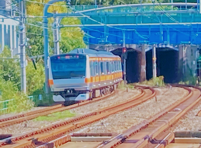 JR東日本E233系電車 鉄道フォト・写真 by Jushinさん 信濃町駅：2021年10月23日09時ごろ
